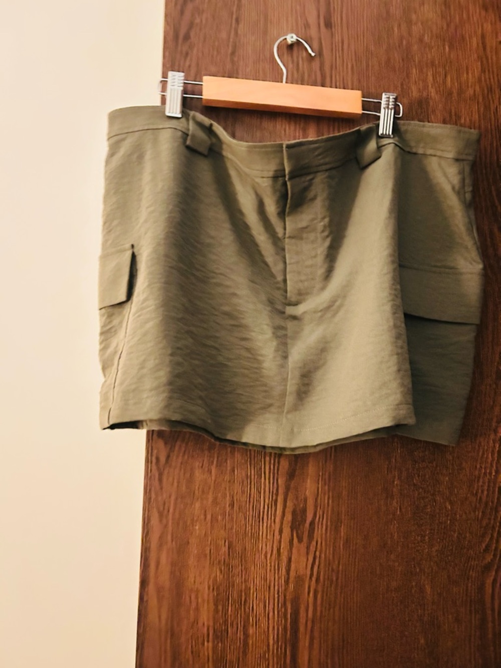 Olive Green Women's Cargo Skort - Urban Outfitters Brand New with Tags